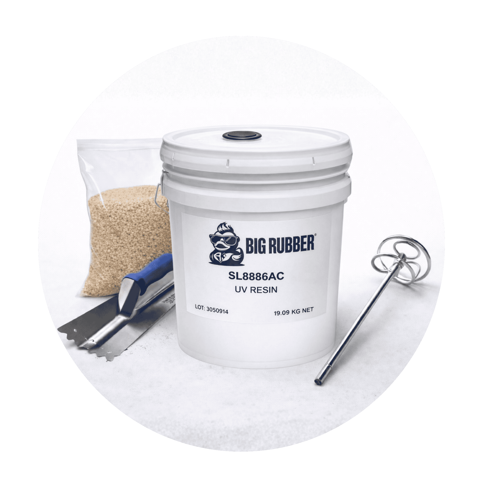 big rubber installer kit